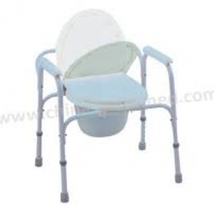 Commode chair without wheel