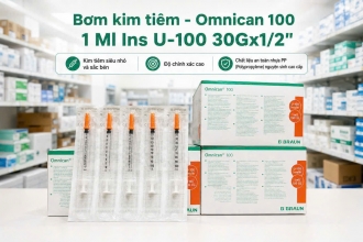 BƠM TIÊM TIỂU ĐƯỜNG (INSULINE) OMNICAN HÃNG BBRAUN (ĐỨC)