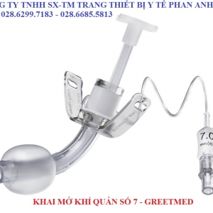 Tracheostomy Tube With Cuffed Size: 7